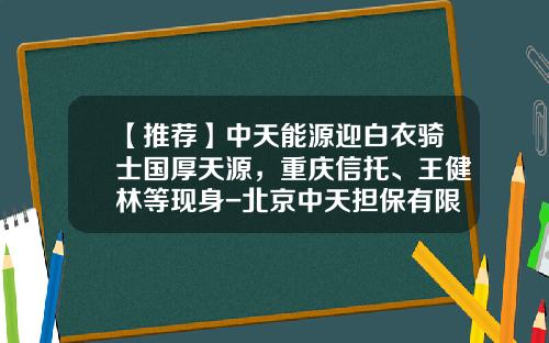 【推荐】中天能源迎白衣骑士国厚天源，重庆信托、王健林等现身-北京中天担保有限公司