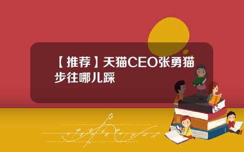 【推荐】天猫CEO张勇猫步往哪儿踩