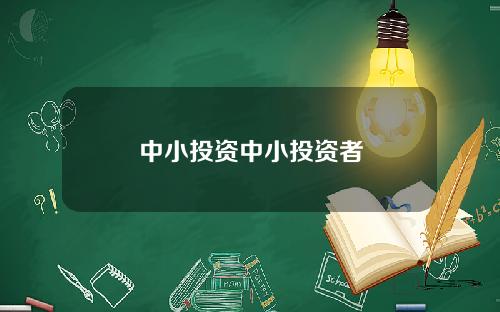 中小投资中小投资者