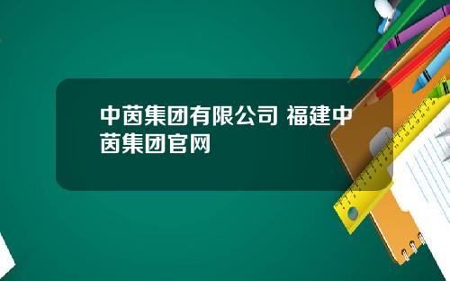 中茵集团有限公司 福建中茵集团官网