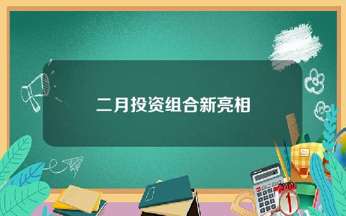 二月投资组合新亮相