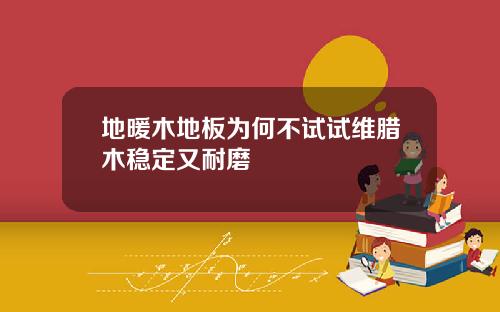 地暖木地板为何不试试维腊木稳定又耐磨