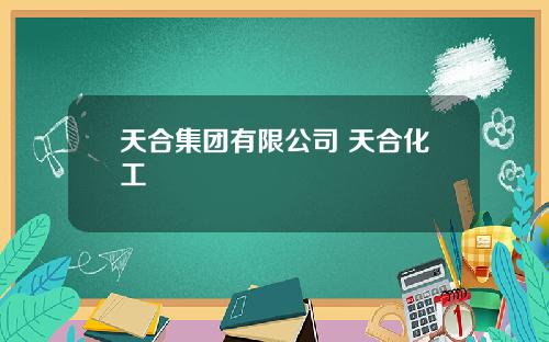 天合集团有限公司 天合化工