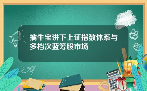 擒牛宝讲下上证指数体系与多档次蓝筹股市场