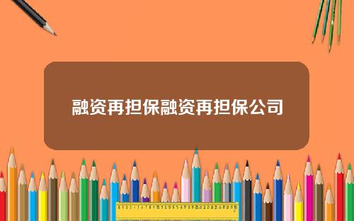 融资再担保融资再担保公司