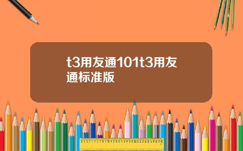 t3用友通101t3用友通标准版