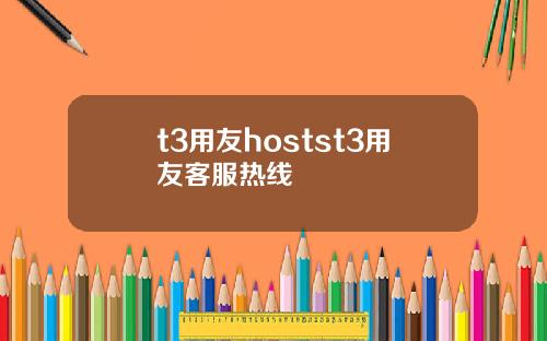 t3用友hostst3用友客服热线