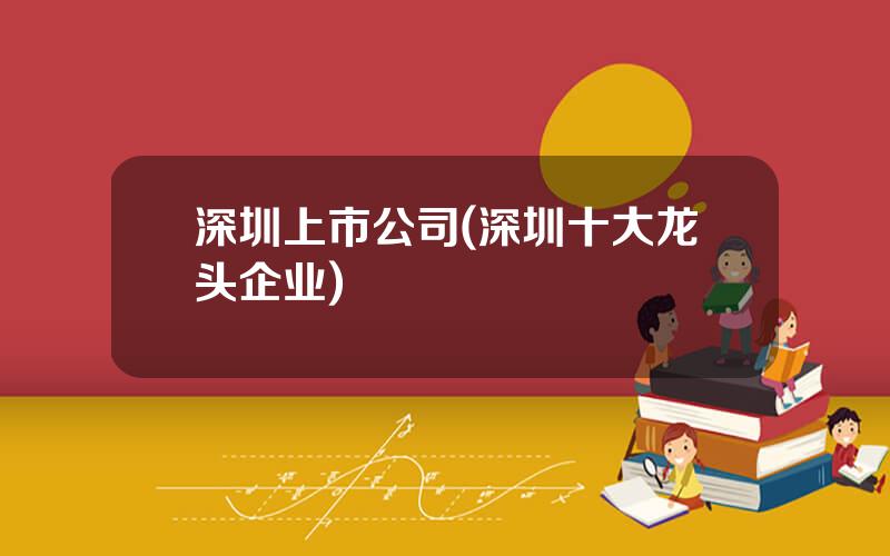 深圳上市公司(深圳十大龙头企业)